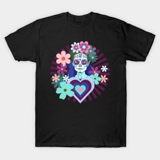 Dreams of La Catrina. No.1 - Twilight Variation T-Shirt